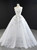 White Tulle Strapless Beading Sleeveless Prom Dress