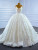 Luxury Tulle V-neck Backless Beading Sequins Wedidng Dress