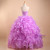 Purple Organza Sweetheart Appliques Beading Sweet 16 Dress