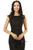 Black Sheath Lace Beading Mother Of The Bride Dress