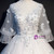 Tulle V-neck Short Sleeve Appliques Quinceanera Dress