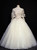 Champagne Tulle Long Sleeve Colorful Appliques Quinceanera Dress