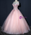 Pink Tulle Appliques Beading ff the Shoulder Quinceanera Dress