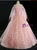 Unique Pink Tulle Appliques Quinceanera Dress