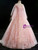 Unique Pink Tulle Appliques Quinceanera Dress