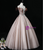 Coffee Tulle Sequins Appliques Beading Quinceanera Dress