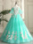 Tulle Bell Sleeve Off the Shoulder Quinceanera Dress