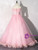 Tulle Embroidery Long Sleeve Appliques Quinceanera Dress