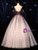 Black Gradient Starry Sequins Appliques Quinceanera Dress