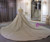 Long Sleeve Backless Beading Sequins Wedding Dress