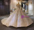 Super Luxury Ball Gown Sequins Beading Wedding Dres