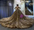 Tulle Appliques Long Sleeve Backless Beading Pearls Wedding Dress