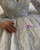 White Sequins Off the Shoulder Long Sleeve Wedding Dress