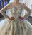 Romantic Tulle Sequins Beading Long Sleeve Wedding Dress