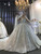 Romance Straps Tulle Sequins Beading Wedding Dress