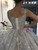Romance Straps Tulle Sequins Beading Wedding Dress