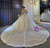 Tulle Sequins Beaidng Illusion Nack Long Sleeve Wedding Dress