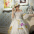 White Satin Lace Off the Shoulder Baroque Rococo Dress