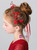 Girl's Red Beading Hair Accessories