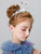 Beading Pearls Feather Girls Crown