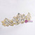 Gold Crystal Girls Hair Accessories