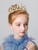 Children's Gold Crystal Crown Tiara