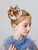 Girls Rhinestone Gold Crown Tiara