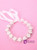 White Flower Beading Crystal Hair Accessories