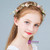 Colorful Flower Pearls Beading Wreath Crowns