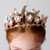 Pink Flower Gold Leaf Children's Hair Accessories