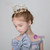 Beading Big Pearls Gold Tiara Hairpin