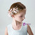 Pink Butterfly Beading Hairpin