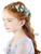 Girl Green Flower Beading Hairpin