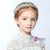 White Beading Crystal Hair Accessories