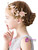 Girls Pink Flower Beading Princess Hair Accessories