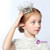 White Pearls Beading Litter Tiara