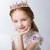 Pink Beading Crystal Princess Hairpin