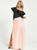 Peach Pink Tulle Long Skirt