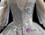 Gray Tulle Sequins Appliques Beading Quinceanera Dress