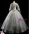 Gray Tulle Sequins Appliques Beading Quinceanera Dress