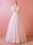 Plus Size White Tulle V-neck Appliques Wedding Dress