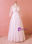 Plus Size White Tulle V-neck Appliques Wedding Dress