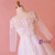 Plus Size White Tulle V-neck Appliques Wedding Dress