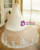 Plus Size Tulle 3D Appliques Short Sleeve Wedding Dress