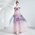 In Stock:Ship in 48 Hours Blue Purple Tulle Sequins Prom Dress