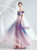 In Stock:Ship in 48 Hours Blue Purple Tulle Sequins Prom Dress