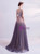In Stock:Ship in 48 Hours Purple Sequins V-neck Prom Dress