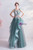 In Stock:Ship in 48 Hours Green Appliques Straps Prom Dress