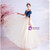 In Stock:Ship in 48 Hours Tulle Appliques Spaghetti Straps Prom Dress