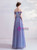 In Stock:Ship in 48 Hours Purple Appliques Prom Dress